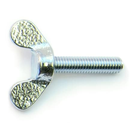 Midwest Fastener Thumb Screw, M5-0.80 Thread Size, Zinc Plated Steel, 20 mm Lg, 8 PK 31364